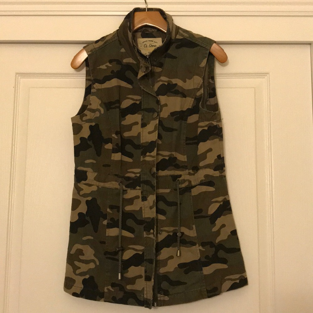 Ci Sono Originals Camouflage Vest